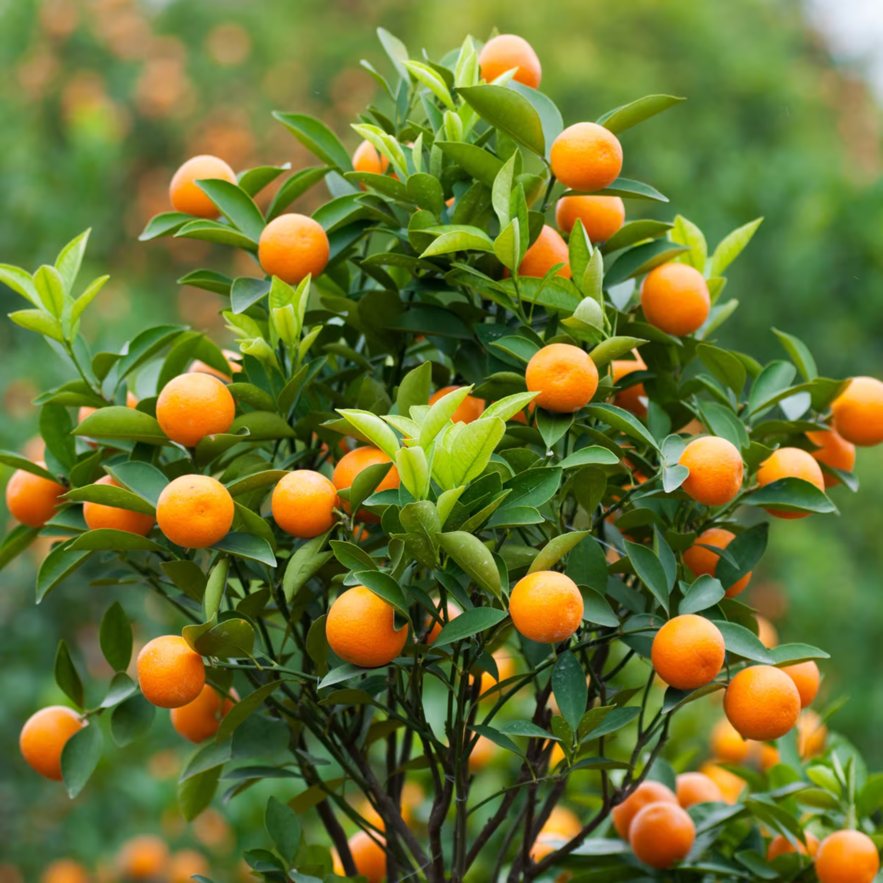 Tangerine plant